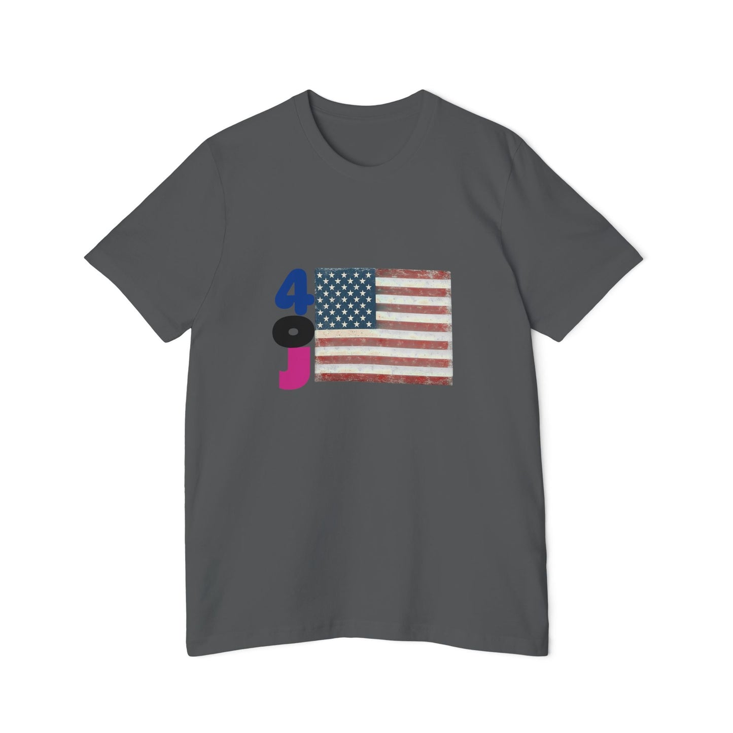 USA Flag Short-Sleeve T-Shirt, Patriotic Tee for Independence Day, Casual Wear, Gift for Veterans, Summer Style Printify