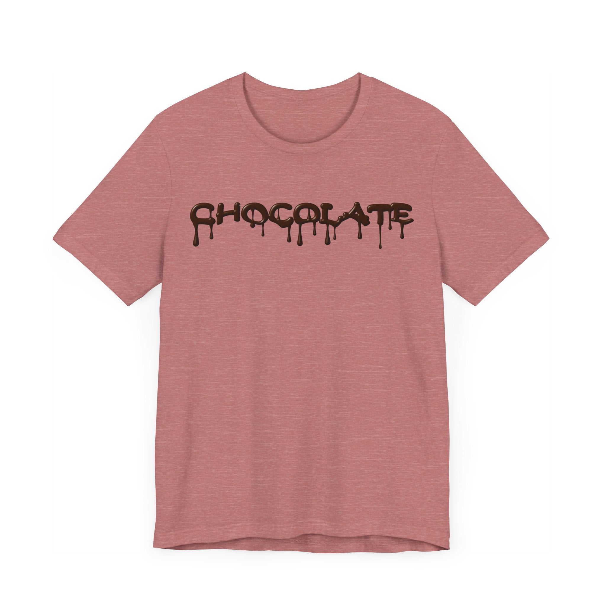Unisex Jersey Short Sleeve Chocolate Tee