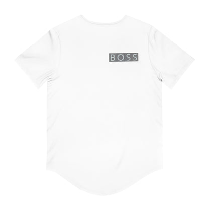 Men's Jersey Curved Hem Tee