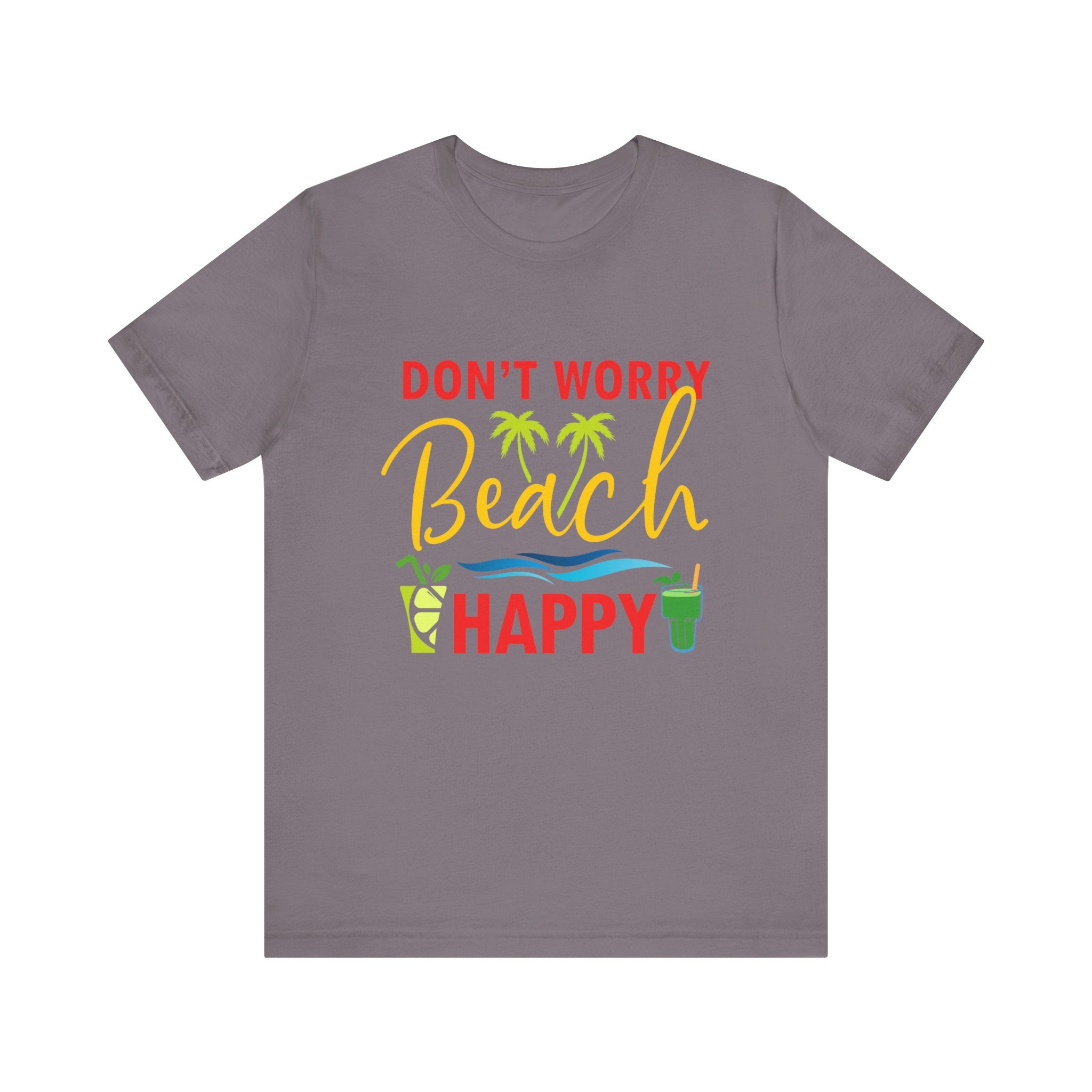 Ne vous inquiétez pas Beach Happy Unisex Tee 