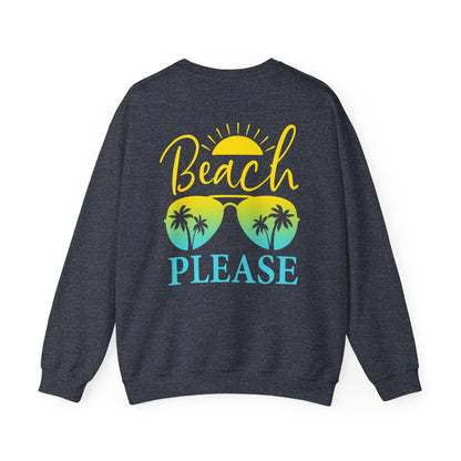 Sweat-shirt unisexe Beach Please 