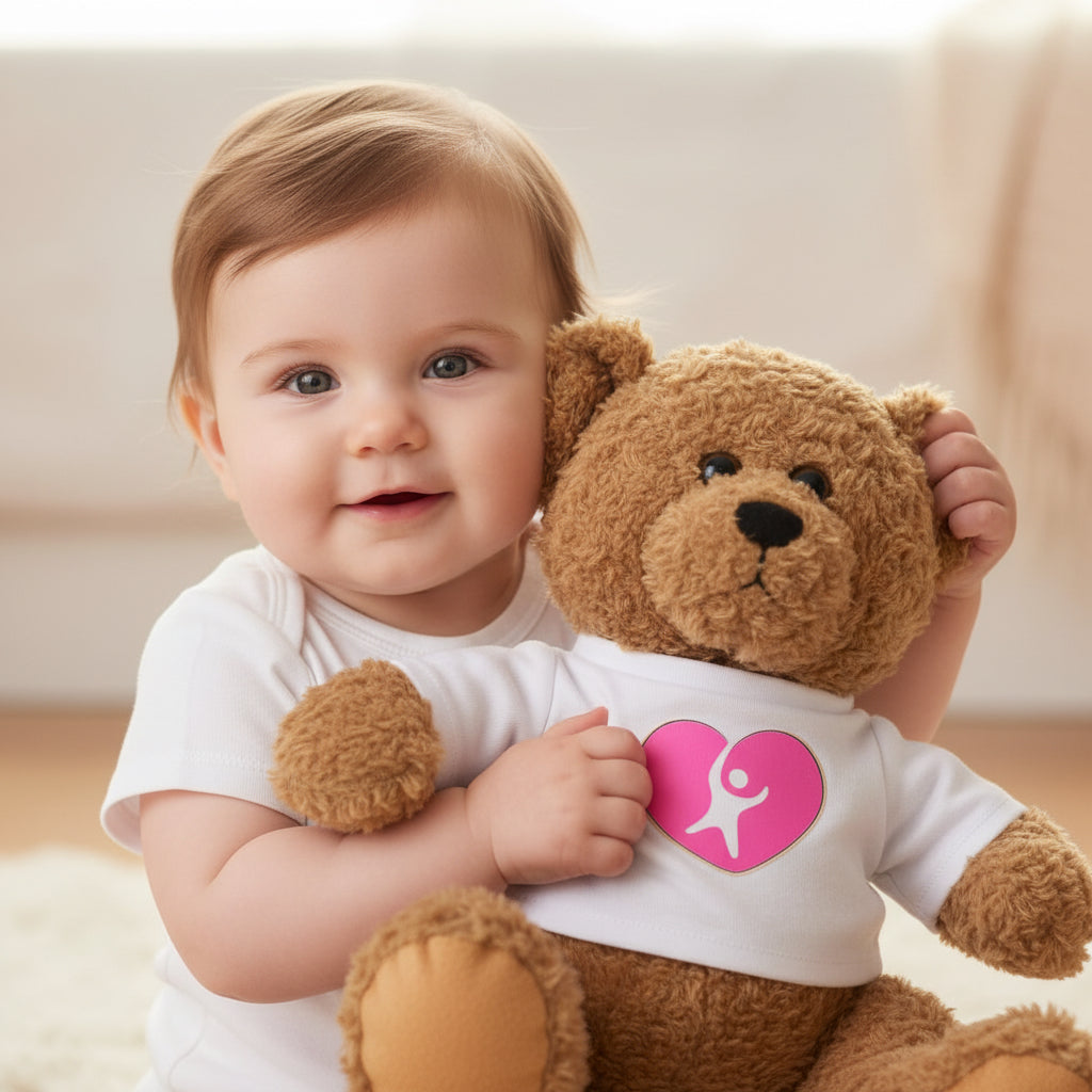 Cute Plush Toy with T-Shirt Printify