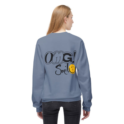 OMG!Smile Softstyle  Crewneck Sweatshirt