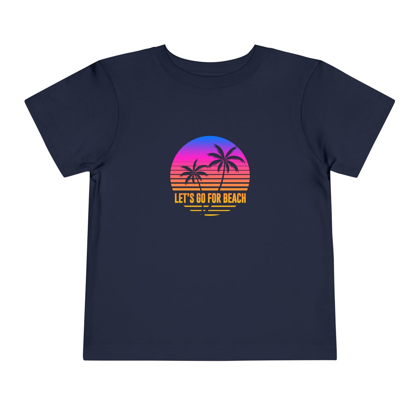 T-shirt Allons-y pour la plage pour tout-petit 