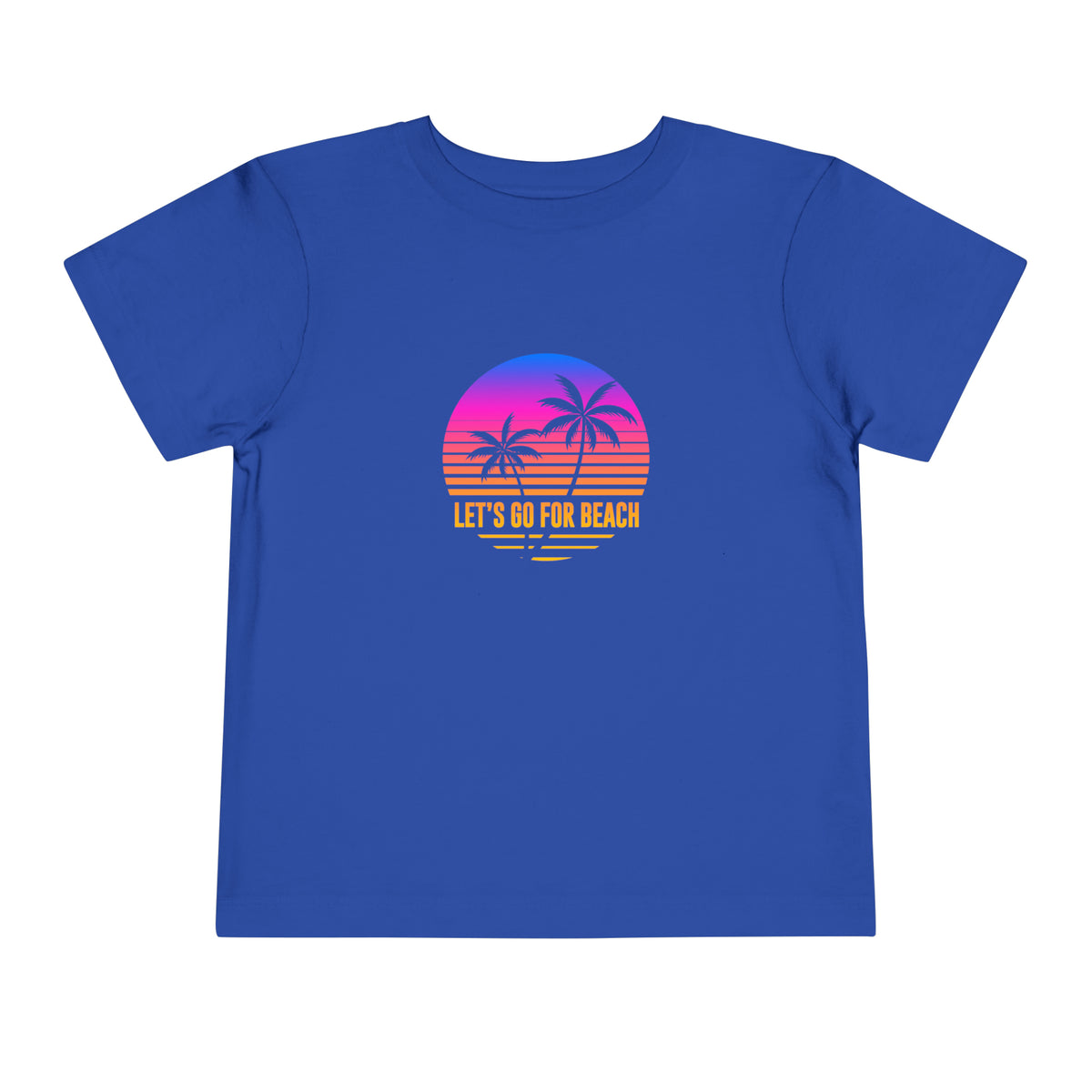 T-shirt Allons-y pour la plage pour tout-petit 