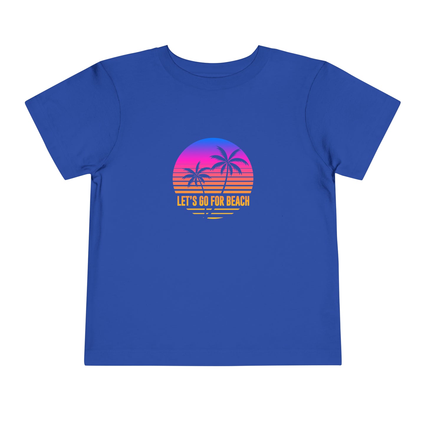 T-shirt Allons-y pour la plage pour tout-petit 