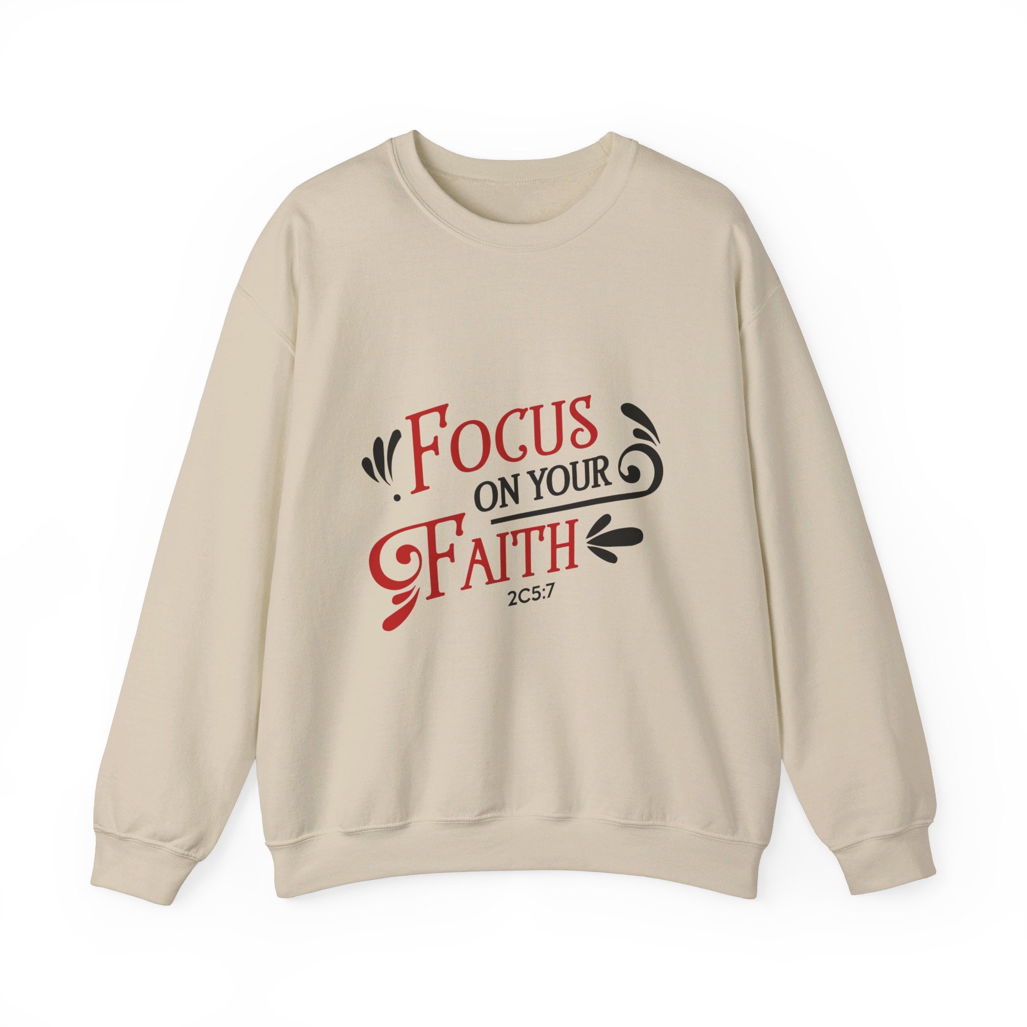 Concentrez-vous sur votre sweat-shirt unisexe foi 
