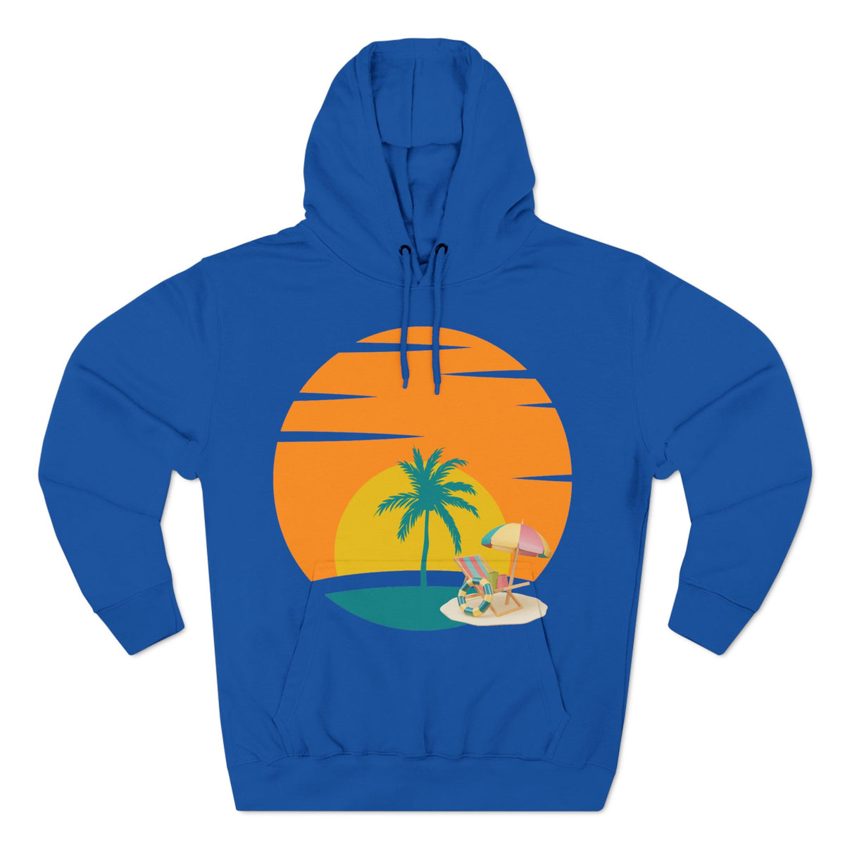 Fleece Hoodie - 'iland' Design