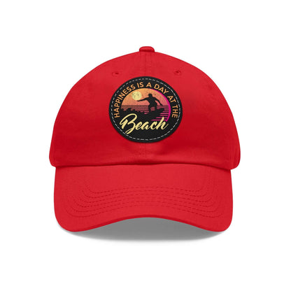 Dad Hat with Leather Patch (Round) - RC’nSONS