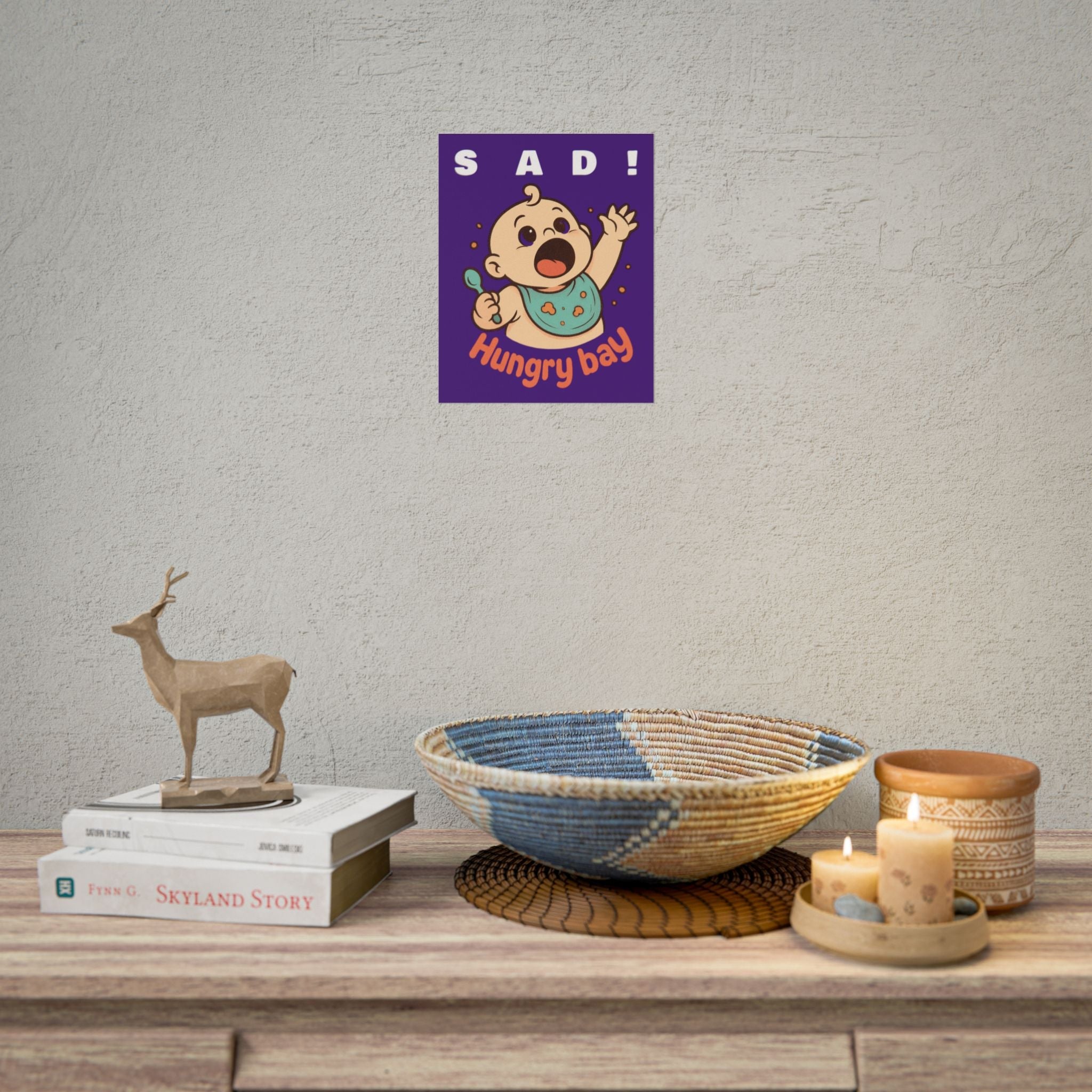 Poster Print - Feed the Children of the World Printify