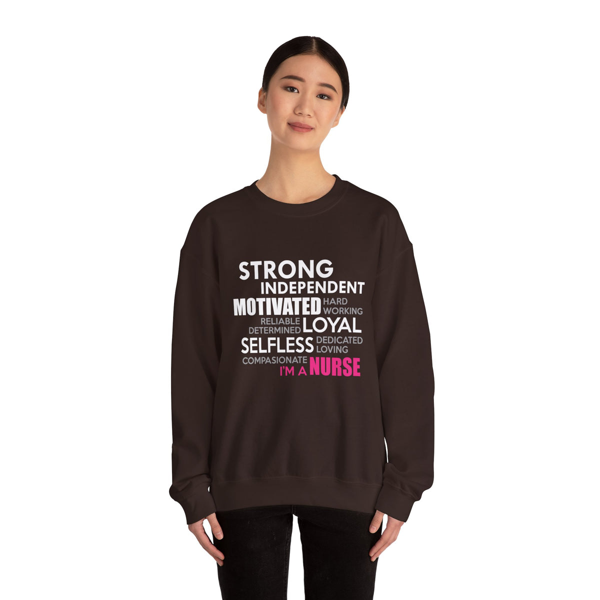 Sweat-shirt unisexe désintéressé, motivé et indépendant 