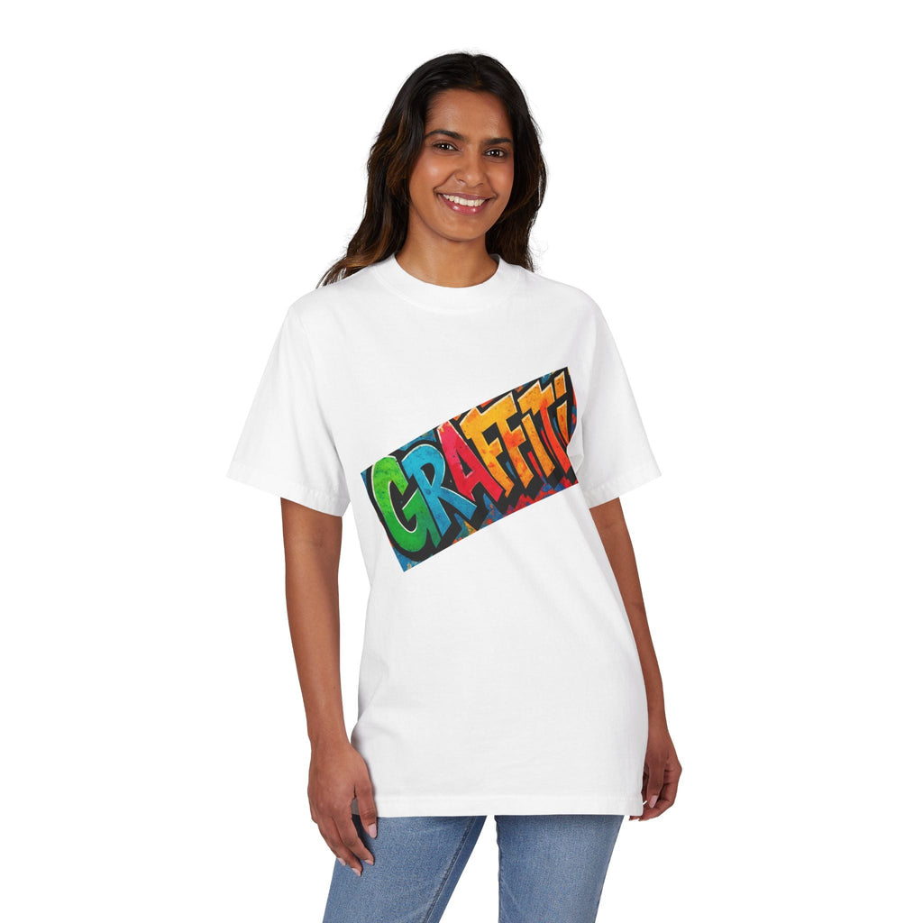 Graffiti Vibe Unisex T-Shirt, Urban Style Tee, Fashion Statement Shirt, Street Wear, Summer Casual Tee, Skateboard Apparel Printify