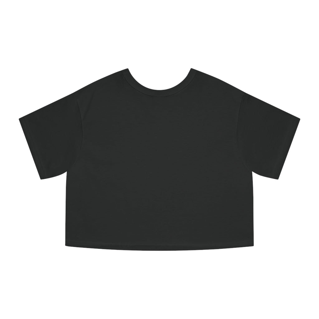 Cropped T-Shirt with 'Love' Design Printify