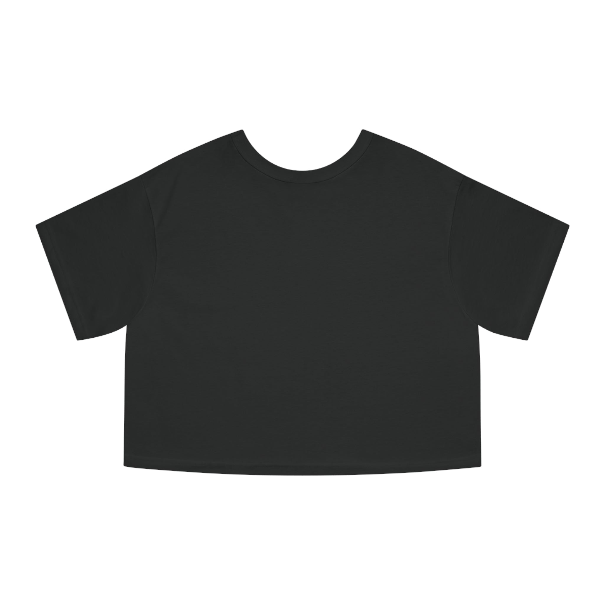 Cropped T-Shirt with 'Love' Design Printify