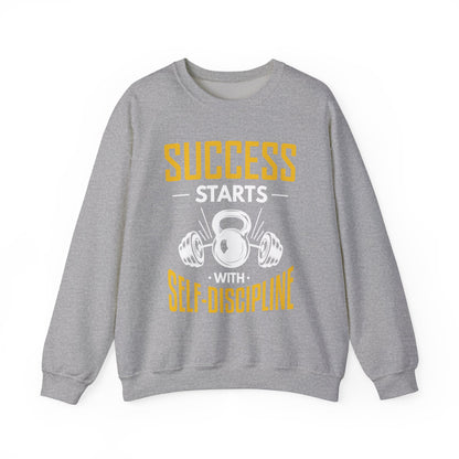 Success Starts With Self-Discipline Unisex Sweatshirt