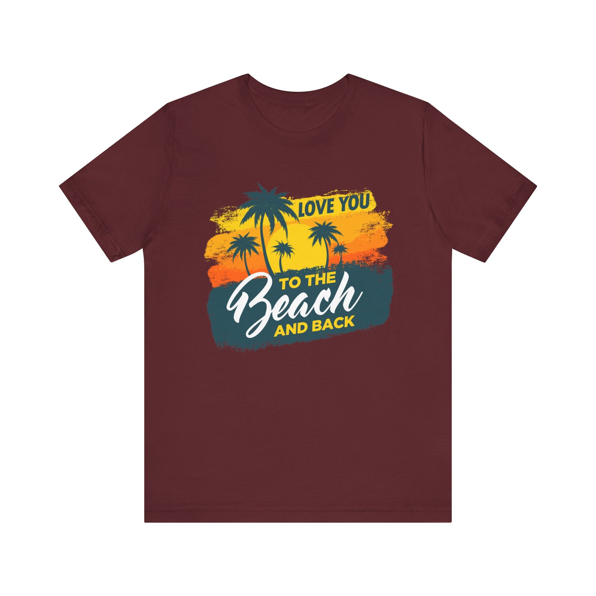 Je t’aime à la plage Tee unisexe 