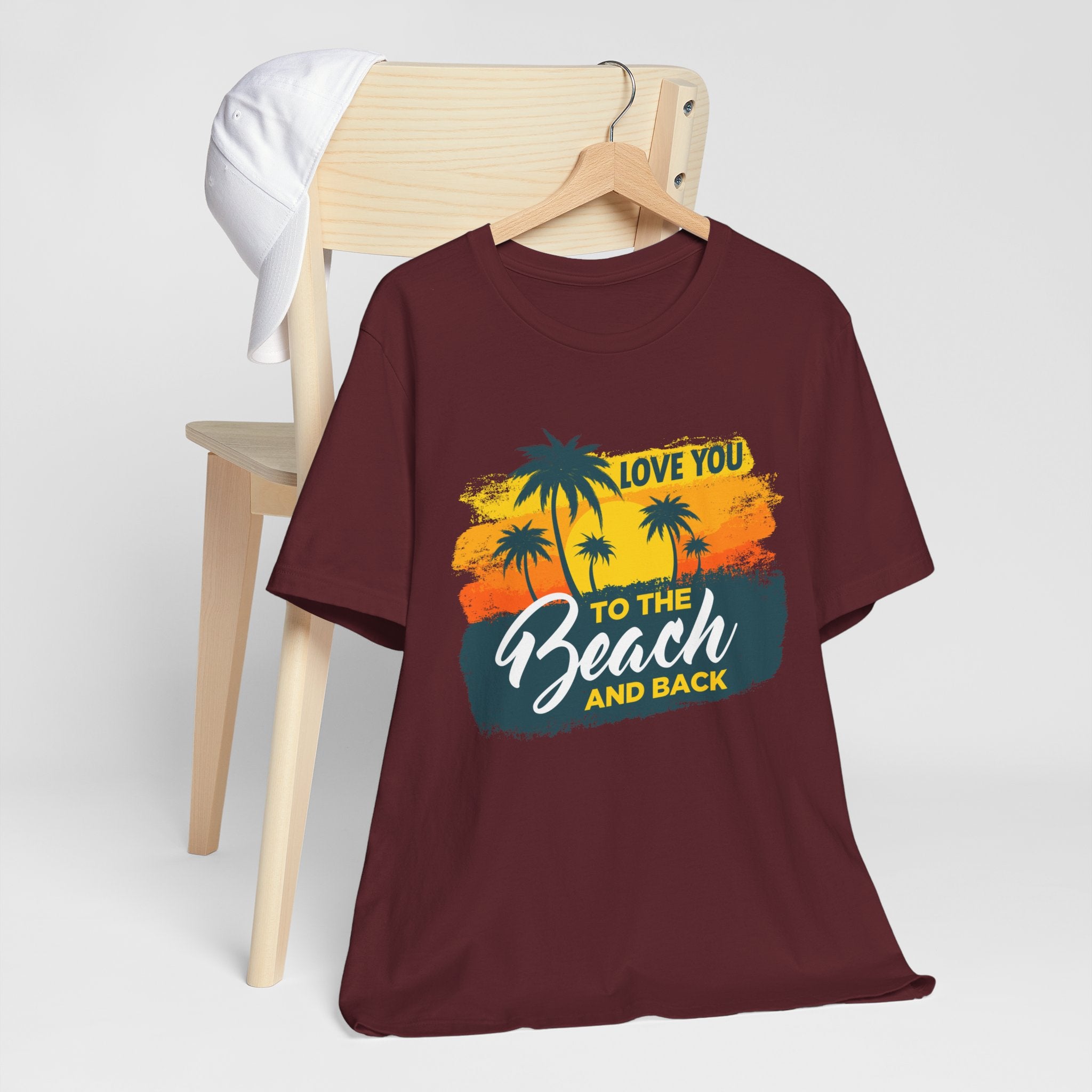 Je t’aime à la plage Tee unisexe 