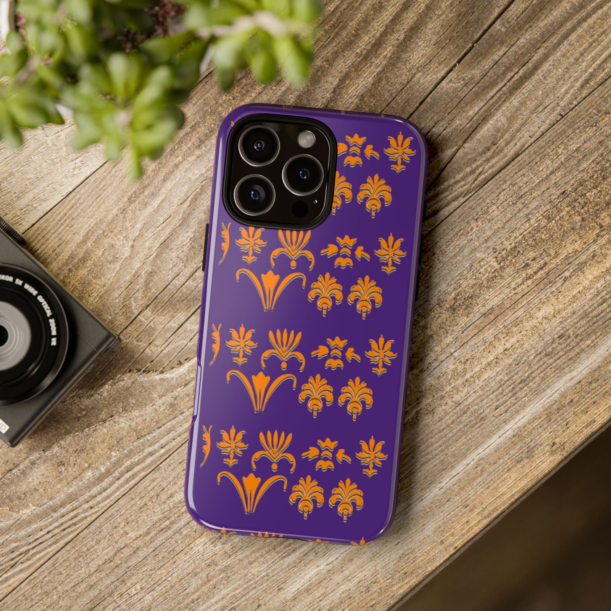 Elegant Floral Phone Case, Tough Phone Cover, Stylish Protector, Floral Print Accessory, Gift for Her, Birthday Present