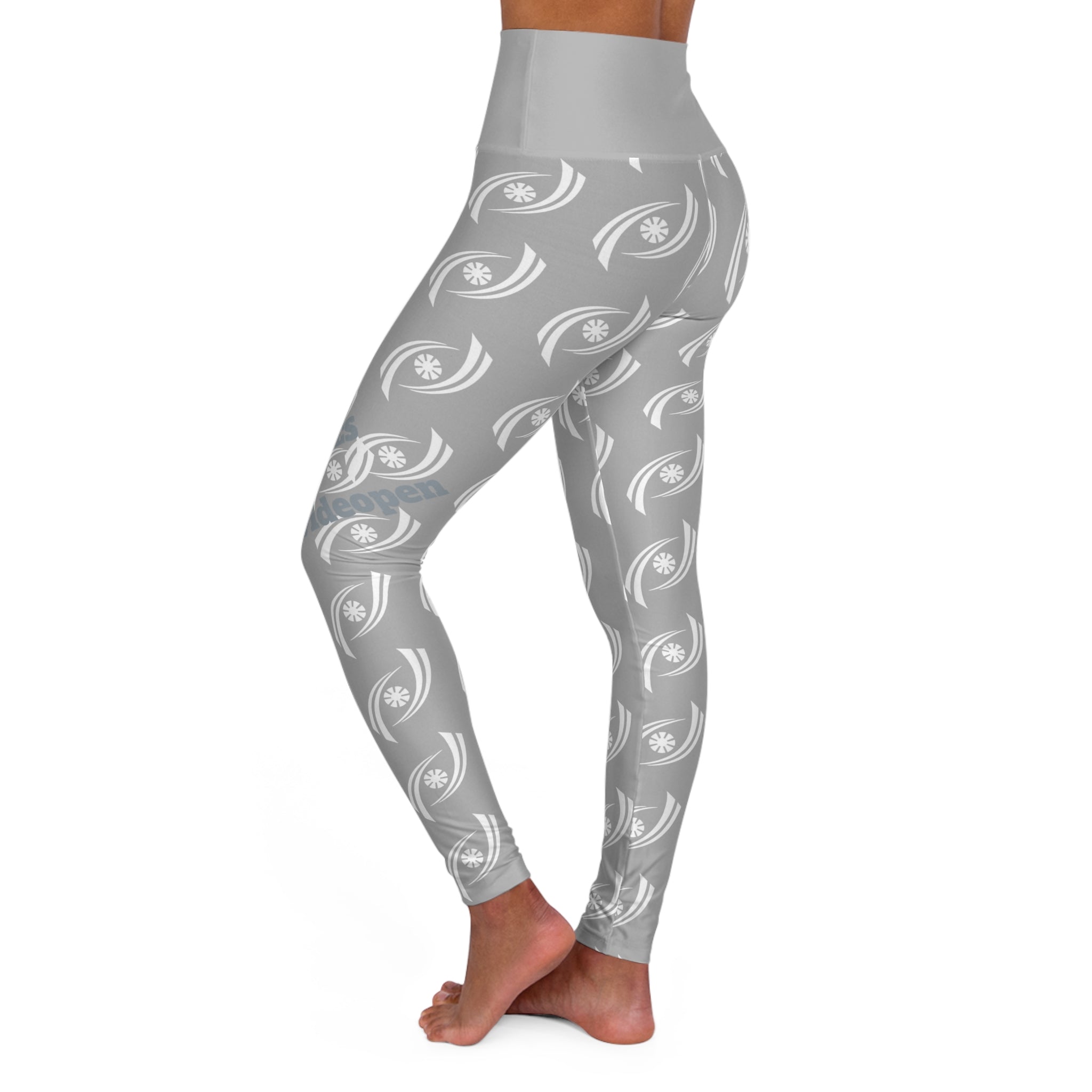 Stylish High Waisted Yoga Leggings, Comfy Activewear for Fitness, Gym,  Everyday Casual Wear Printify
