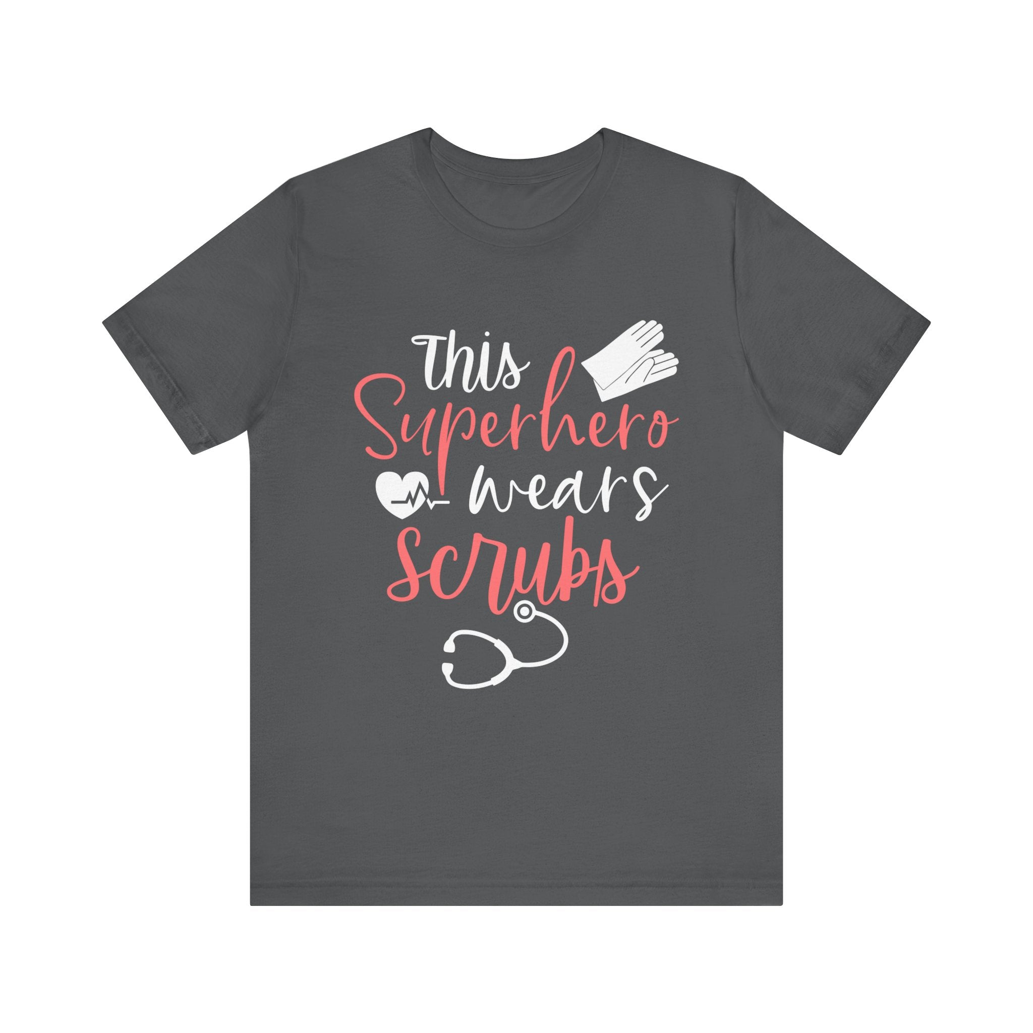 Ce super-héros porte un tee-shirt unisexe Scrubs 
