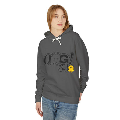 OMG!Smile Lightweight Hooded Sweatshirt