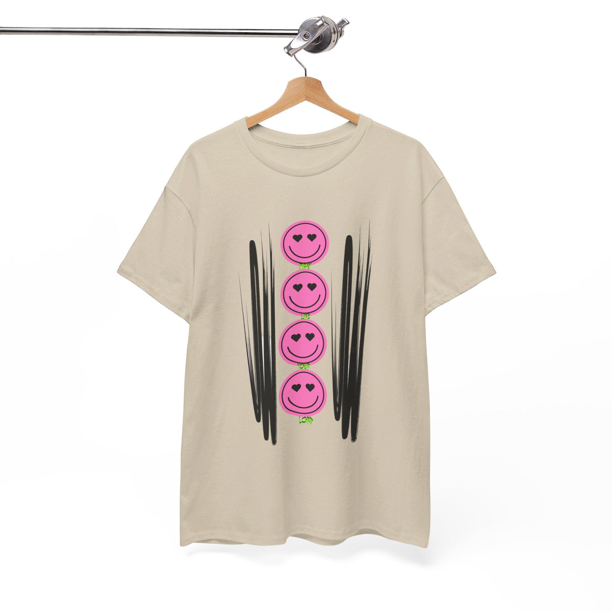 RCNSONS Unisex Heavy Cotton Smileys Tee