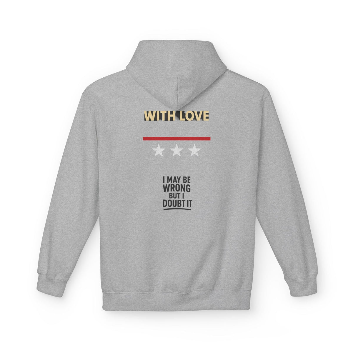 Sassy Fleece Hoodie with Quote, Cozy Hoodie, Funny Sweatshirt, Gift for Friends, Streetwear, Casual Wear Printify