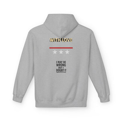 Sassy Fleece Hoodie with Quote, Cozy Hoodie, Funny Sweatshirt, Gift for Friends, Streetwear, Casual Wear Printify