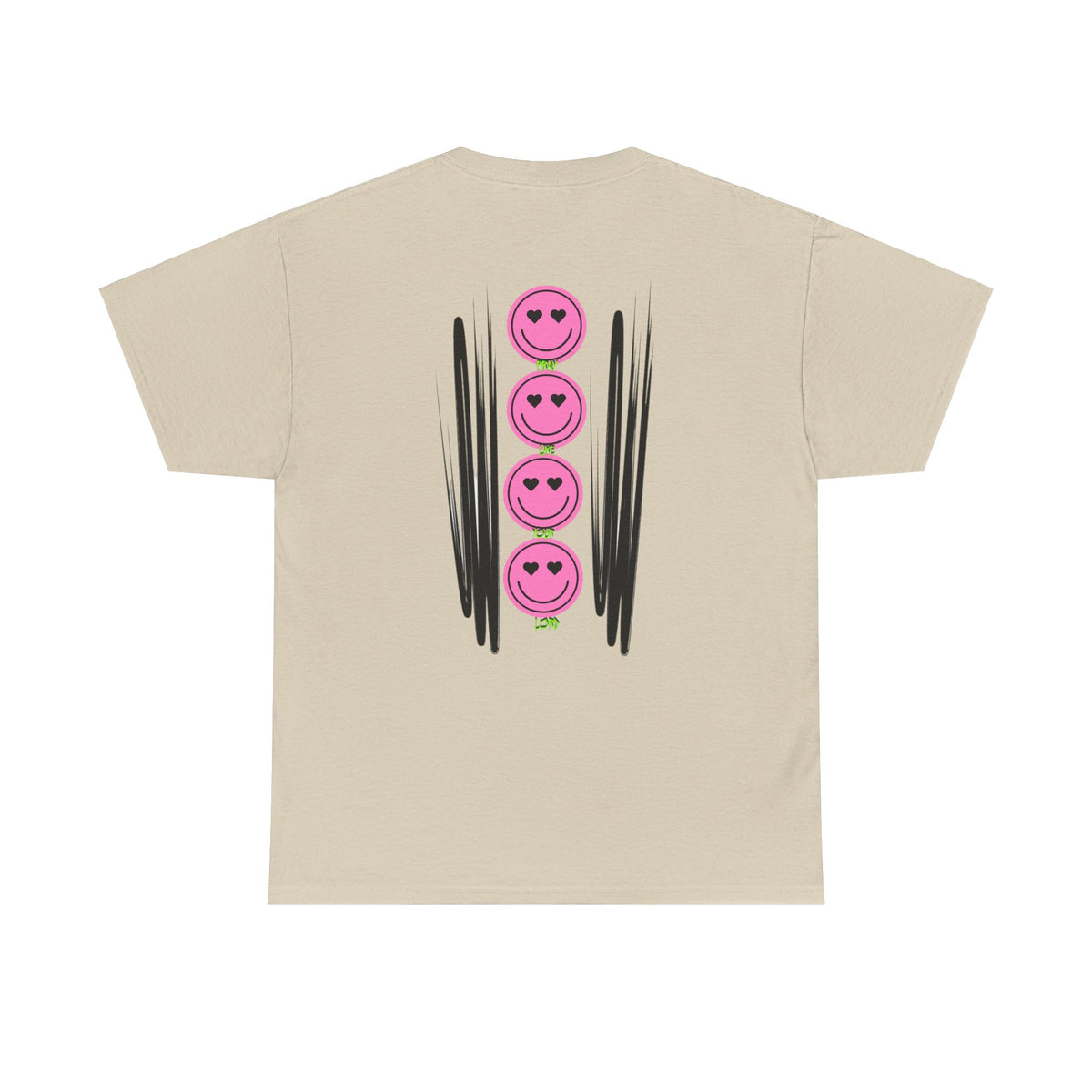 RCNSONS Unisex Heavy Cotton Smileys Tee