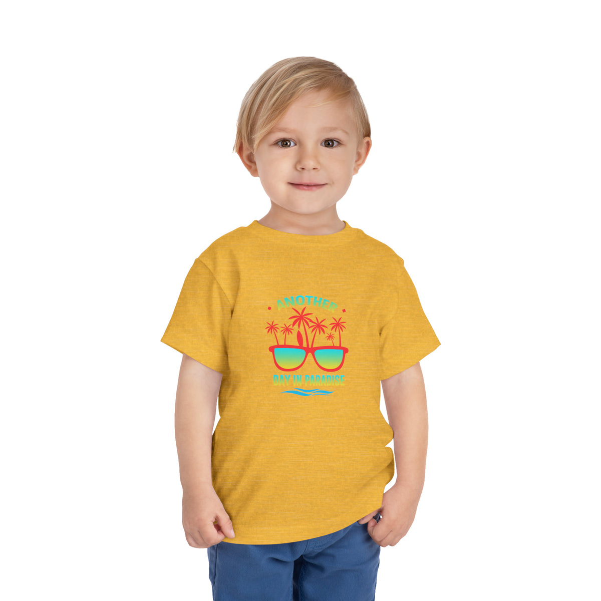 T-shirt pour tout-petits Un autre jour au paradis 