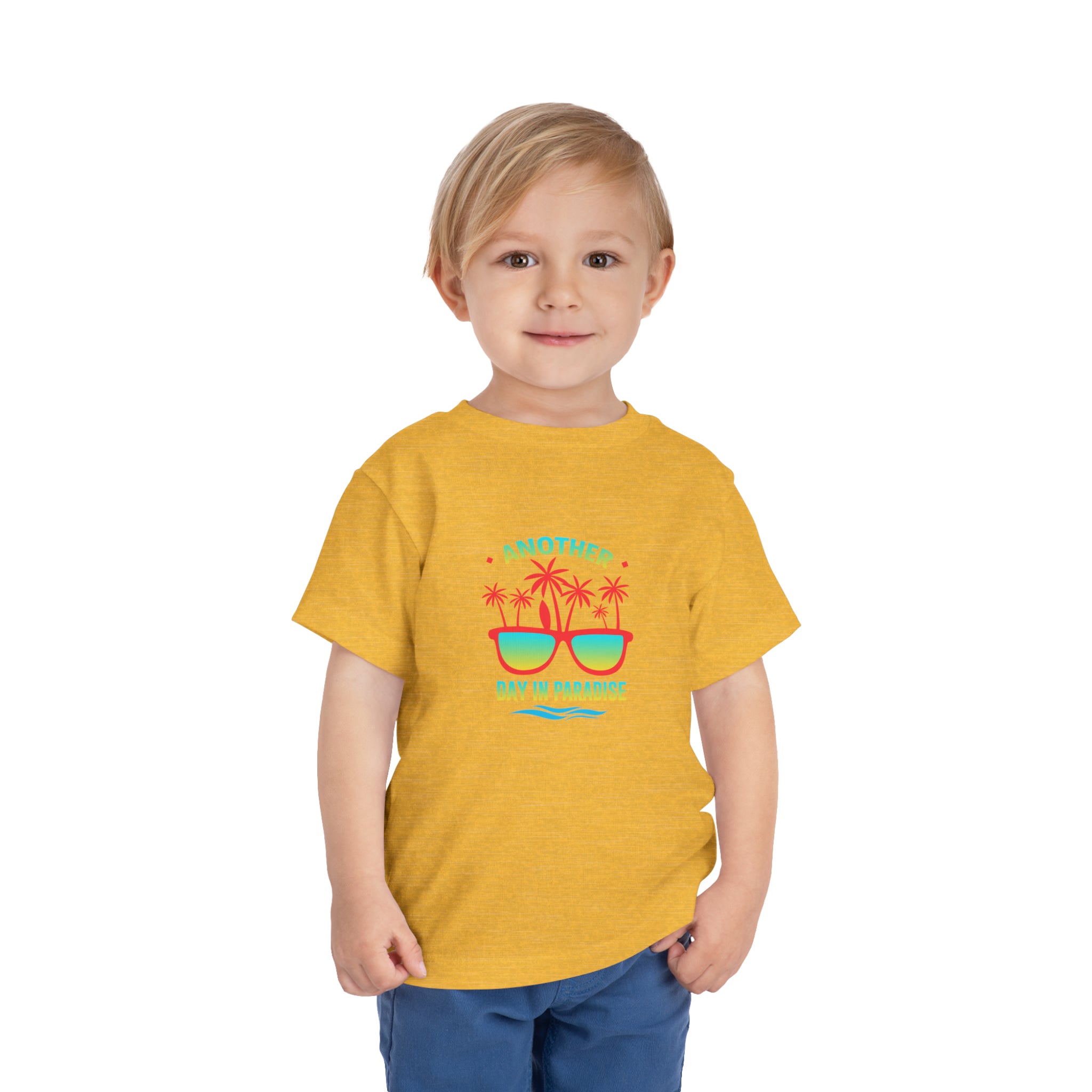 T-shirt pour tout-petits Un autre jour au paradis 