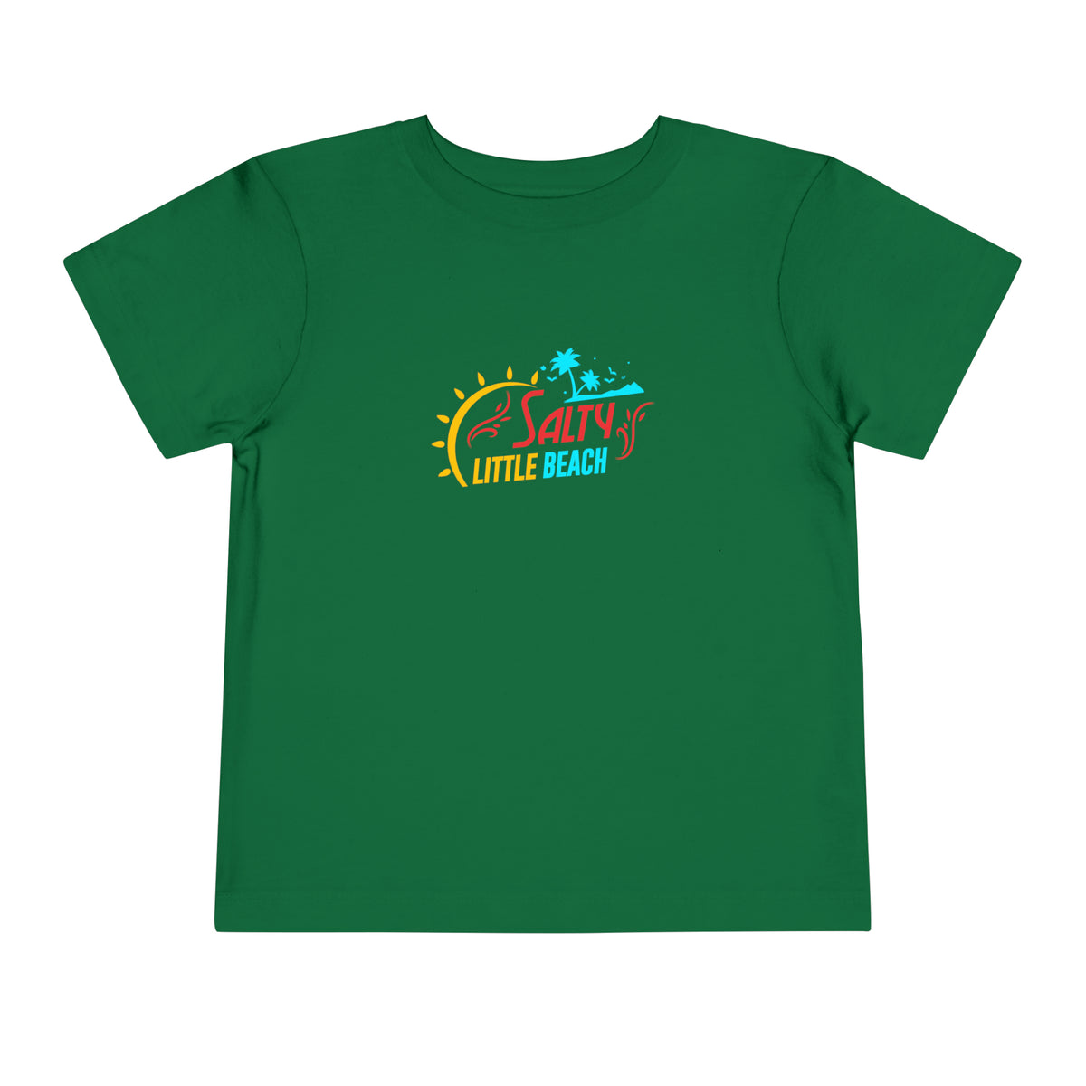 T-shirt pour tout-petits Salty Little Beach 