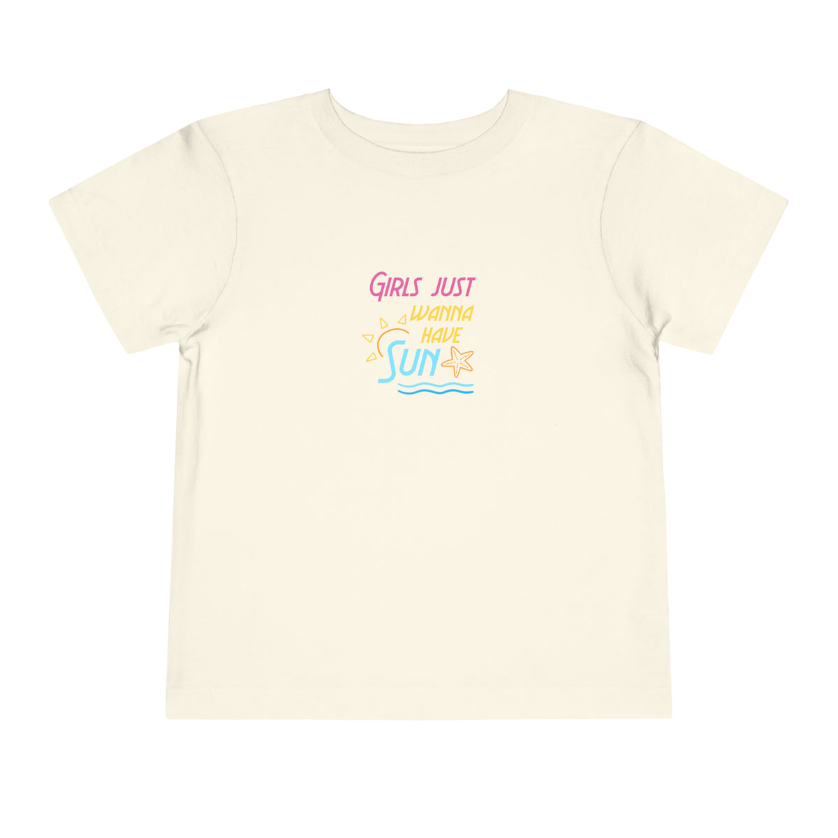 T-shirt pour tout-petits Les filles veulent juste avoir du soleil 