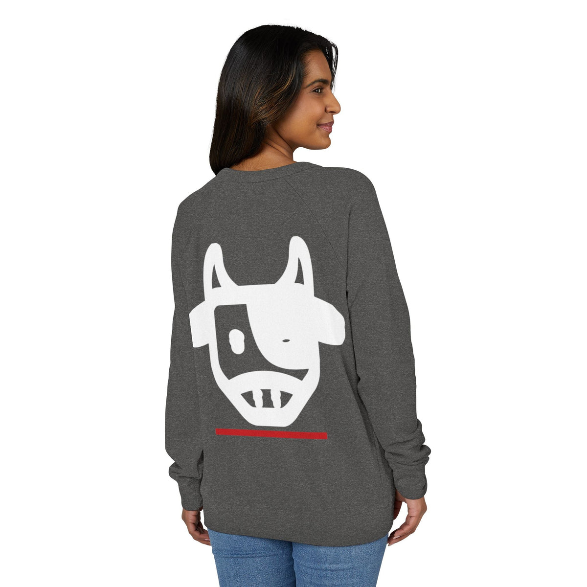 Raglan Crewneck Sweatshirt - Elegante Design Printify