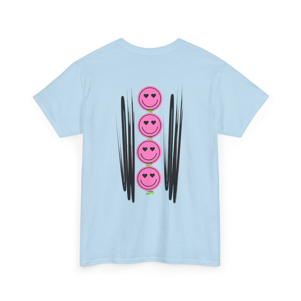 RCNSONS Unisex Heavy Cotton Smileys Tee