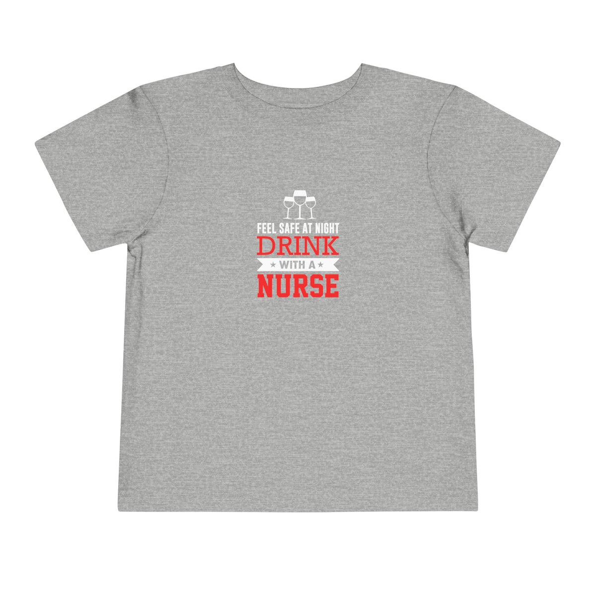 Sentez-vous en sécurité la nuit, buvez un t-shirt pour tout-petit 