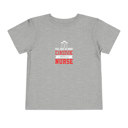 Sentez-vous en sécurité la nuit, buvez un t-shirt pour tout-petit 