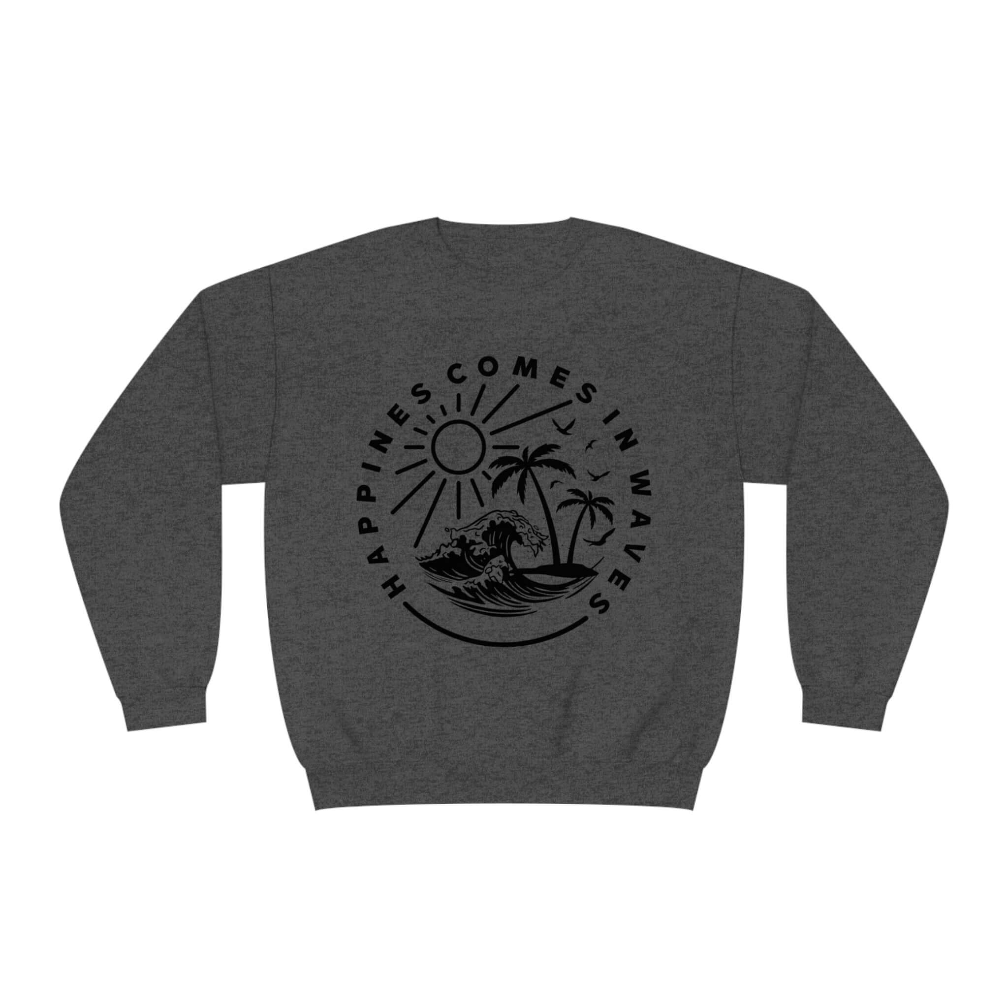 Happiness comes in waves. On RC’nSONS Ads. Tee - RC’nSONS