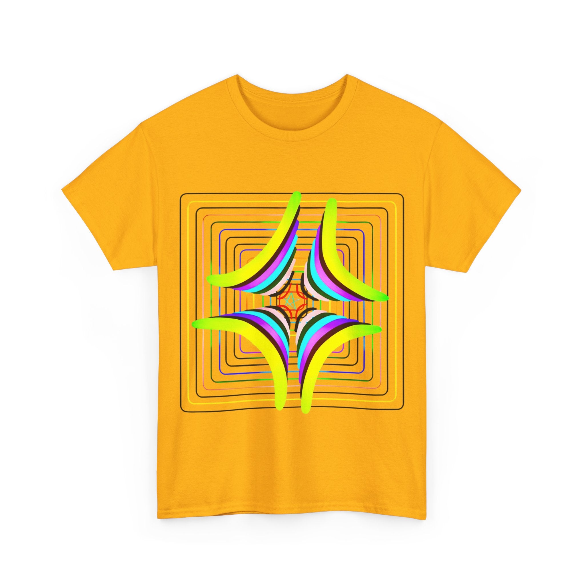 Unisex Heavy Cotton Tee ‚Rainbow‘