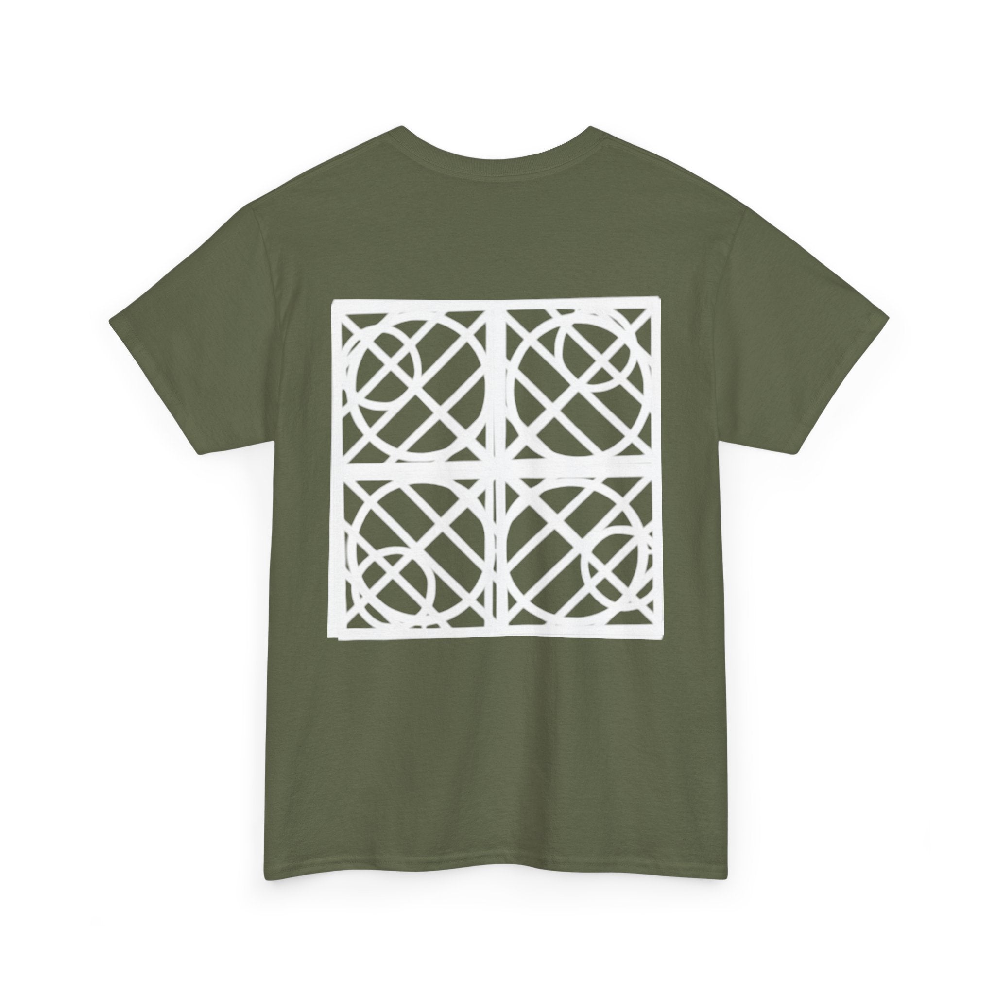 Modern Graphic Tee, Minimalist Cotton Shirt, Casual Unisex Top, Art-Inspired Clothing, Everyday Wear, Gift for Art Lovers Printify