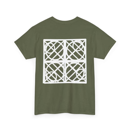 Modern Graphic Tee, Minimalist Cotton Shirt, Casual Unisex Top, Art-Inspired Clothing, Everyday Wear, Gift for Art Lovers Printify