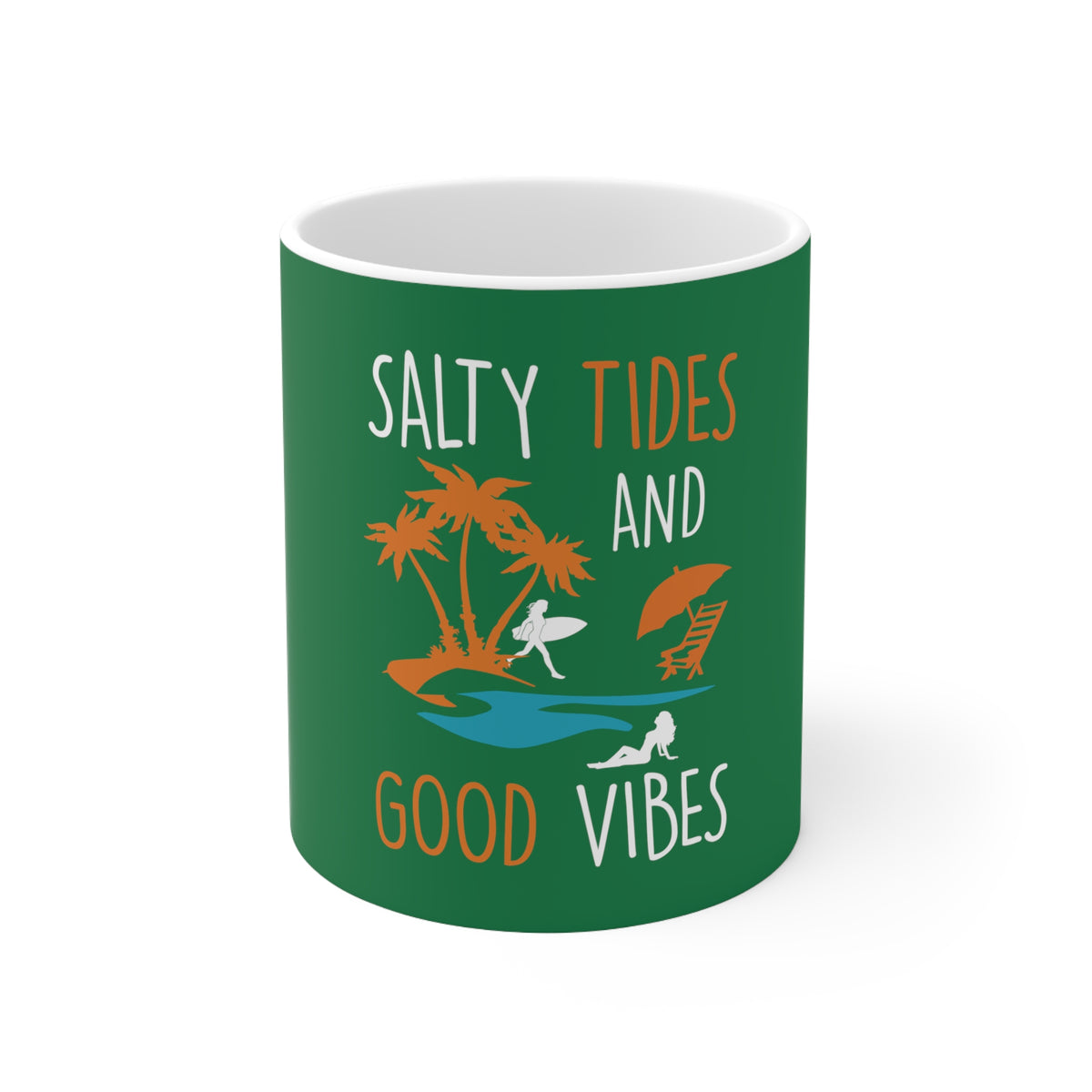 Salty Tides And Good Vibes Mug