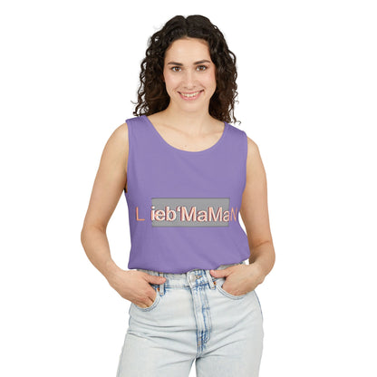 Lieb'MaMan Unisex Garment-Dyed Tank Top - Stylish and Comfortable Summer Wear