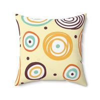 Spun Polyester Square Pillow