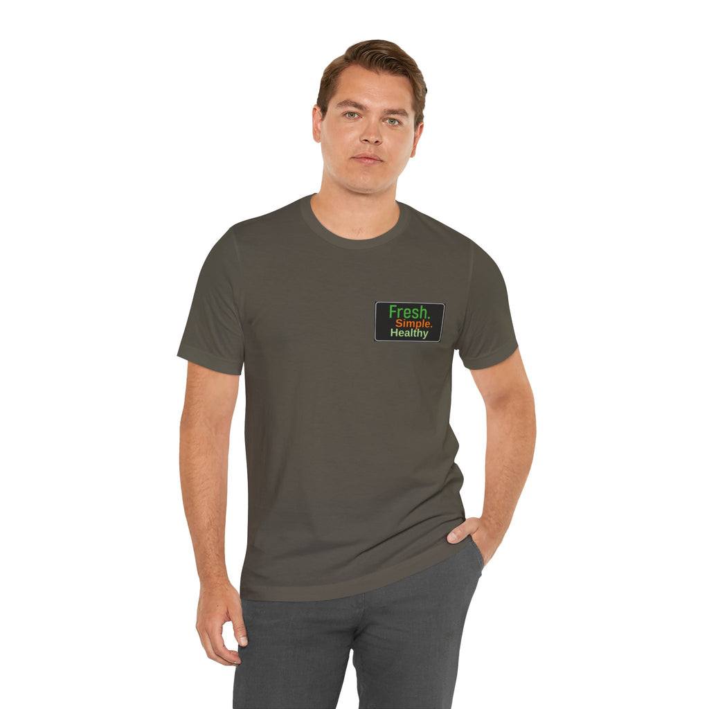 Unisex Fresh Healthy Short Sleeve Tee