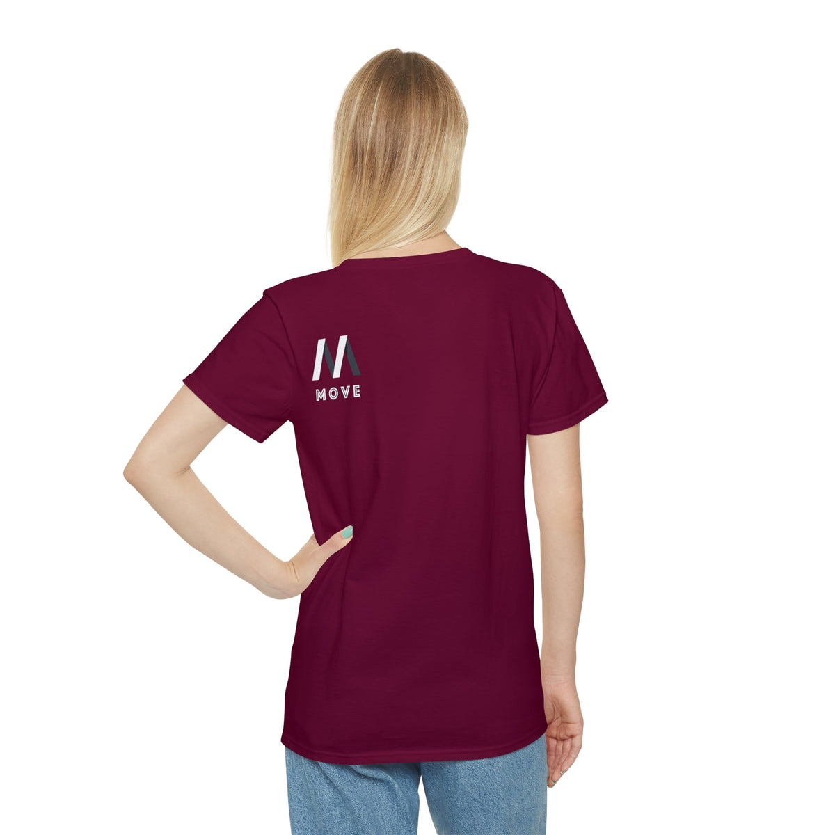 Unisex Move Graphic T-Shirt, Comfortable Casual Tee, Trendy Apparel for Everyday Wear, Gift for Fitness Enthusiasts, Stylish Wardrobe Staple Printify