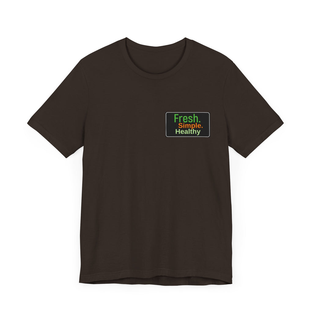 Unisex Fresh Healthy Short Sleeve Tee