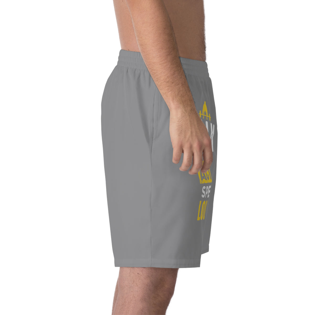 Men's Elastic Beach Shorts (AOP)