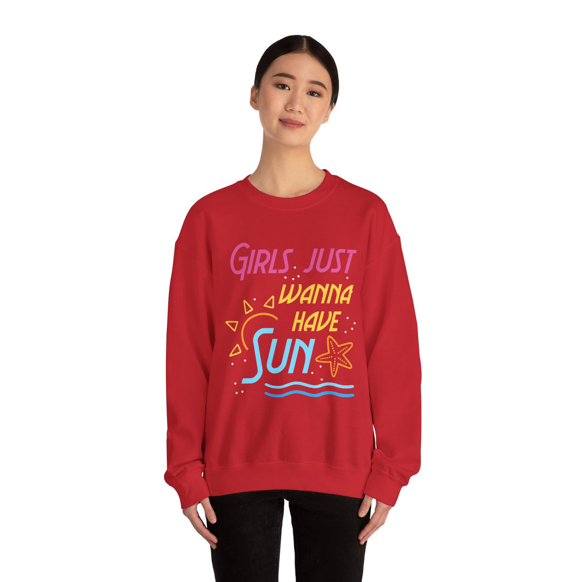 Les filles veulent juste avoir le sweat-shirt unisexe Sun 
