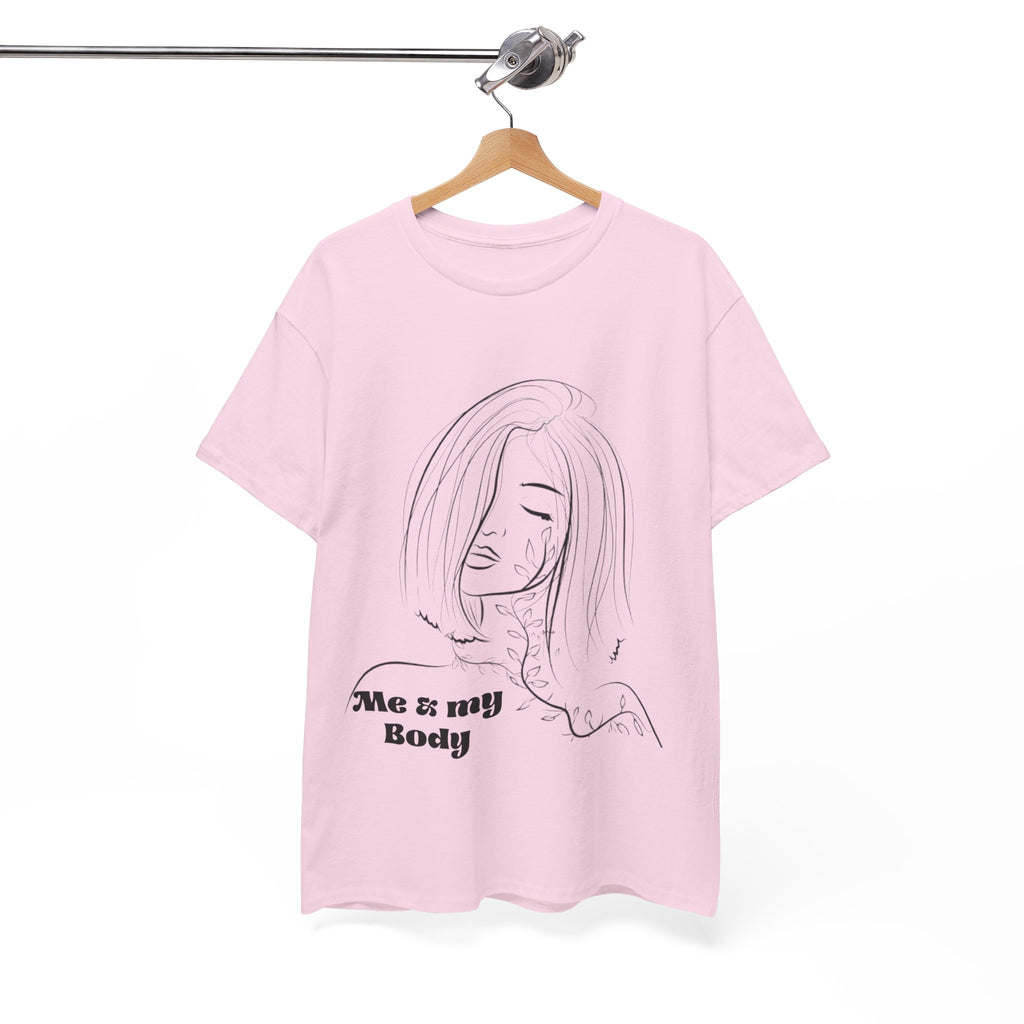 Unisex Faded Cotton Me my Body  Tee